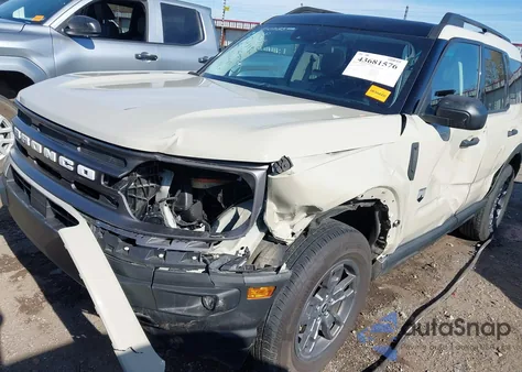 2024 Ford Bronco Sport Big Bend из США, поврежденный, VIN 3FMCR9B60RRF20085